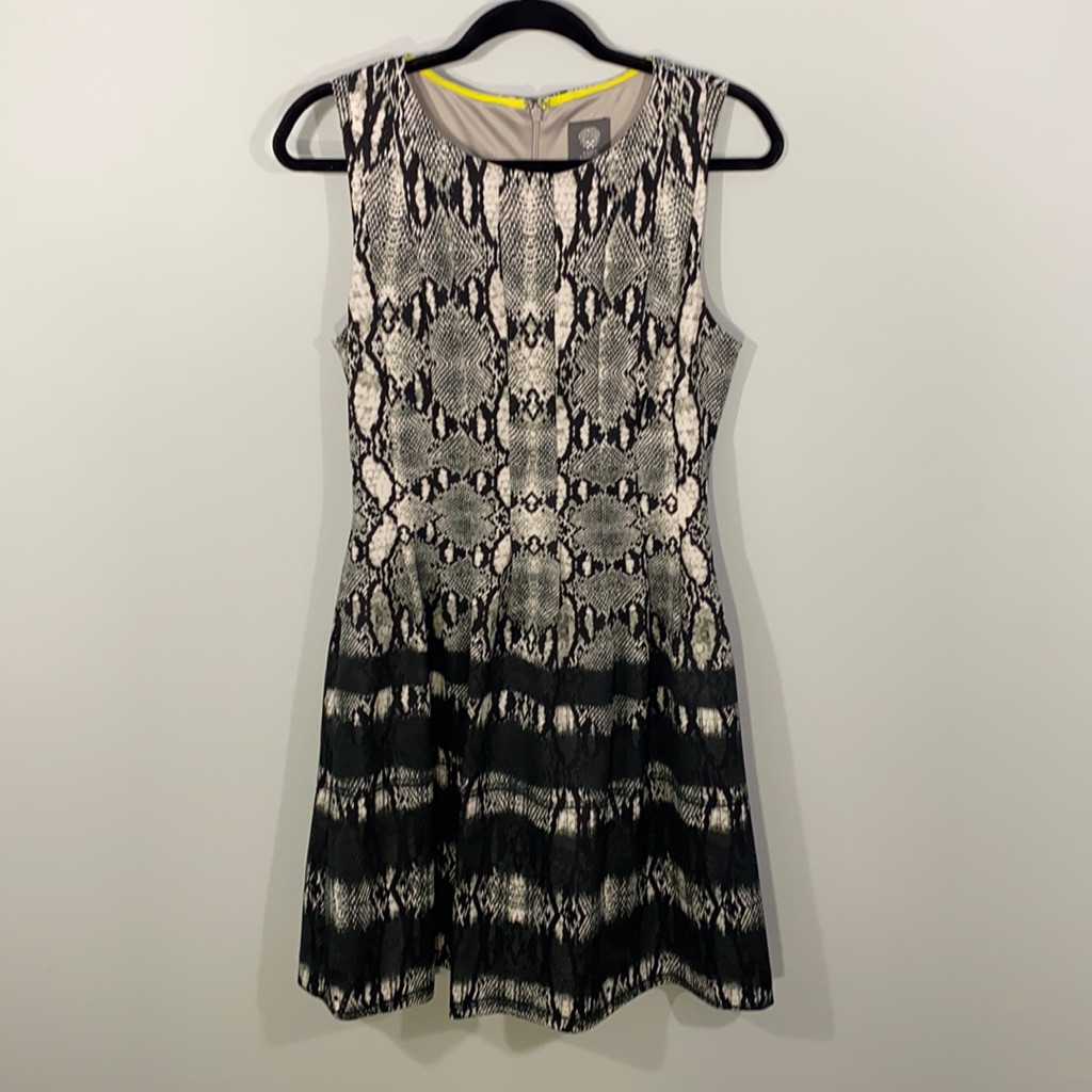 Vince Camuto Snake Print Dress